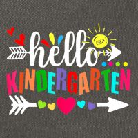 Hello Kindergarten Back To School Teachers First Day Cotton Canvas Backpack