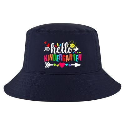 Hello Kindergarten Back To School Teachers First Day Cool Comfort Performance Bucket Hat