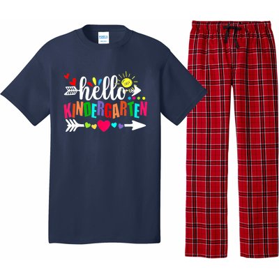 Hello Kindergarten Back To School Teachers First Day Pajama Set