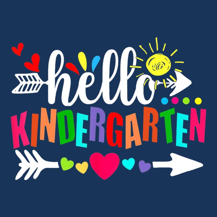 Hello Kindergarten Back To School Teachers First Day 16 in Basic Backpack