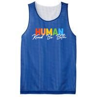 Hu Kind Be Both Lgbtq Pride Hukind Rainbow Funny Gift Mesh Reversible Basketball Jersey Tank