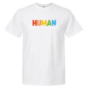 Hu Kind Be Both Lgbtq Pride Hukind Rainbow Funny Gift Garment-Dyed Heavyweight T-Shirt