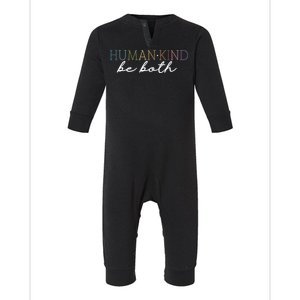 Human Kind Be Both Infant Fleece One Piece