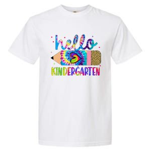 Hello Kindergarten Back To School Teachers Garment-Dyed Heavyweight T-Shirt