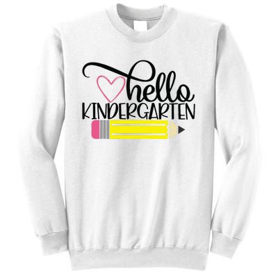 Hello Kindergarten Back to School Teacher Student Gift Sweatshirt