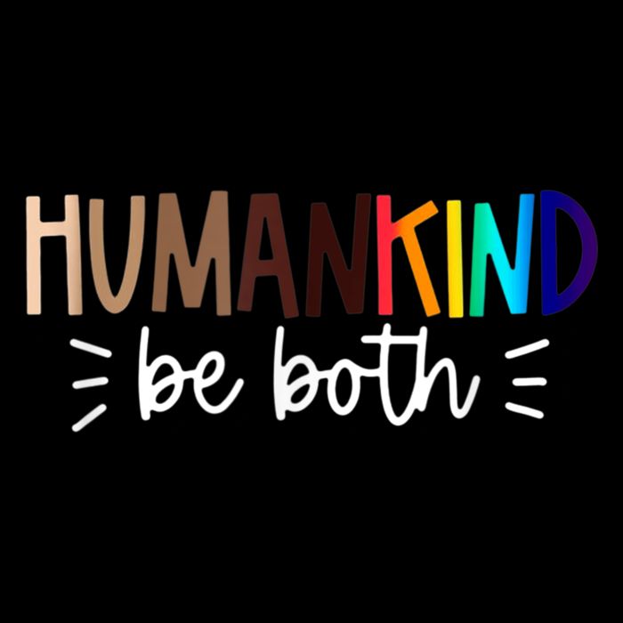 Human Kind Be Both Equality Humankind Kindness Peace Impact Tech Backpack