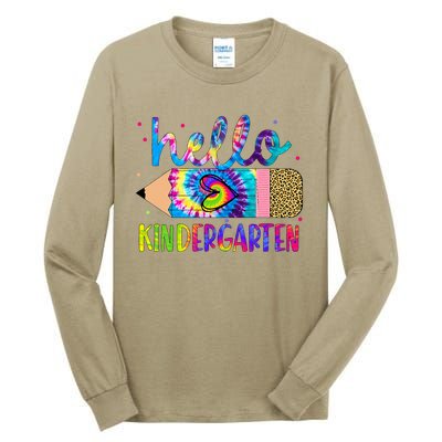 Hello Kindergarten Back To School Teachers Tall Long Sleeve T-Shirt