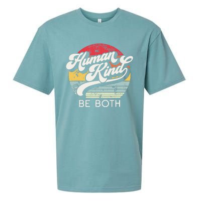 Human Kind Be Both. Equality Kindness Humankind Sueded Cloud Jersey T-Shirt