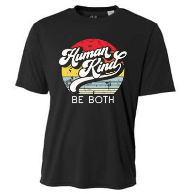 Human Kind Be Both Equality Kindness Humankind Retro Cooling Performance Crew T-Shirt