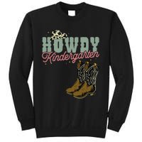 Howdy Kindergarten Cowgirl Cowboy Teacher Kindergarten Sweatshirt