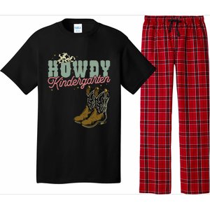 Howdy Kindergarten Cowgirl Cowboy Teacher Kindergarten Pajama Set