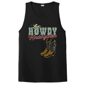 Howdy Kindergarten Cowgirl Cowboy Teacher Kindergarten PosiCharge Competitor Tank