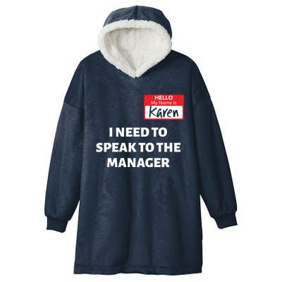 Halloween Karen Costume Women Can I Speak To The Manager Hooded Wearable Blanket