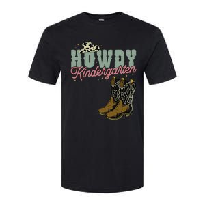 Howdy Kindergarten Cowgirl Cowboy Teacher Kindergarten Softstyle CVC T-Shirt