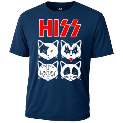 Hiss Cats Cooling Performance Crew T-Shirt