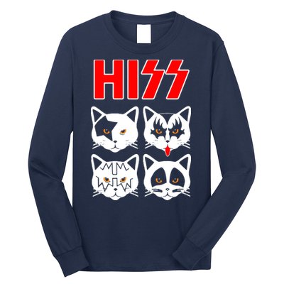 Hiss Cats Long Sleeve Shirt
