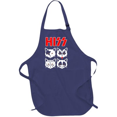 Hiss Cats Full-Length Apron With Pockets