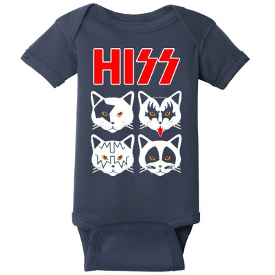 Hiss Cats Baby Bodysuit