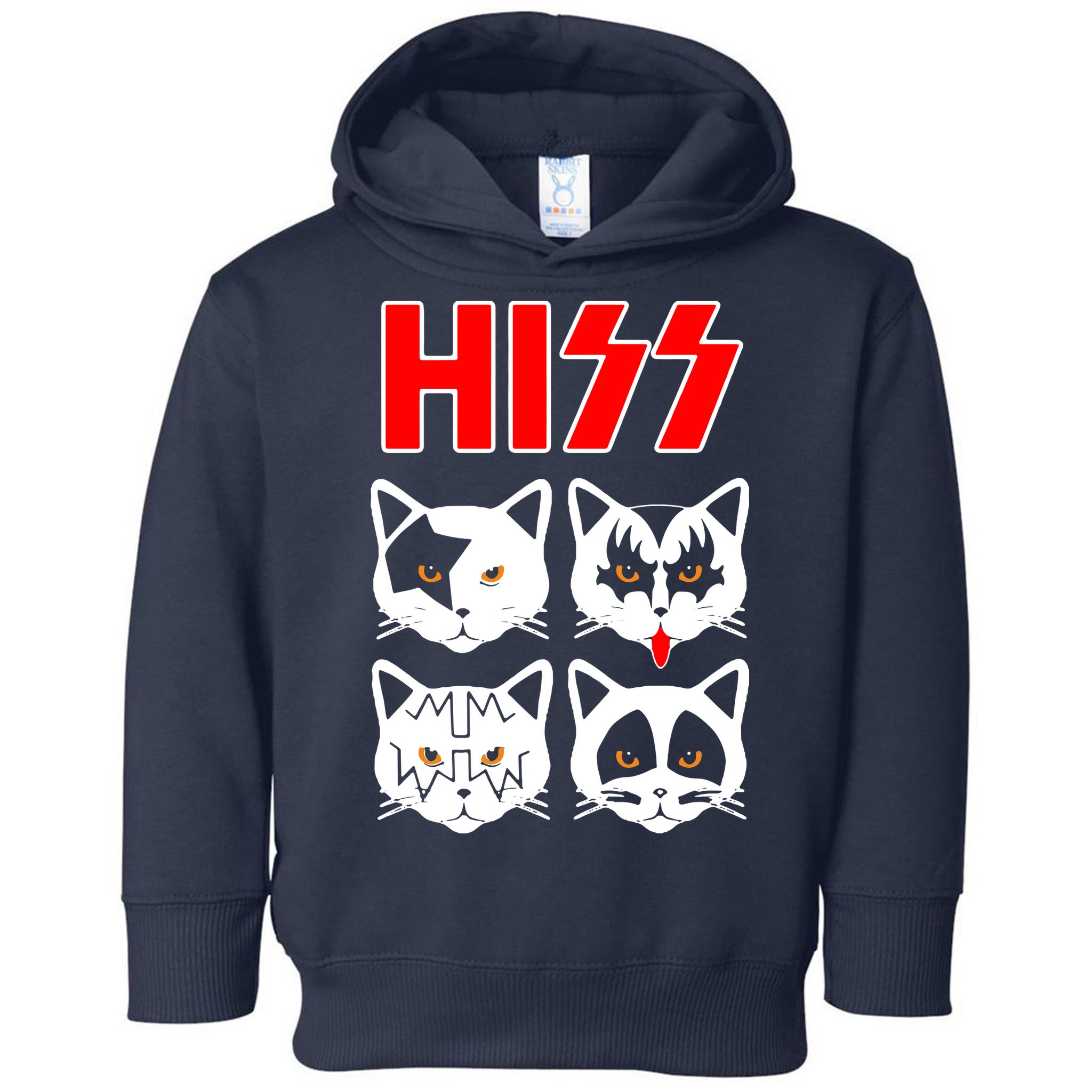 Hiss Cats Toddler Hoodie