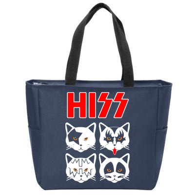 Hiss Cats Zip Tote Bag