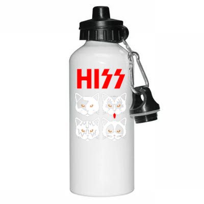 Hiss Cats Aluminum Water Bottle 