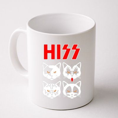 Hiss Cats Coffee Mug