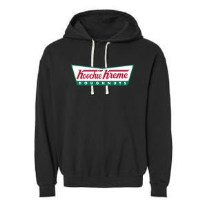 Hoochie Kreme Doughnuts Garment-Dyed Fleece Hoodie