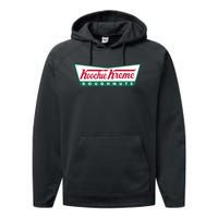 Hoochie Kreme Doughnuts Performance Fleece Hoodie