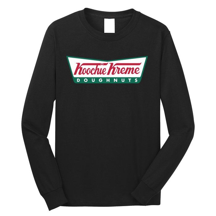 Hoochie Kreme Doughnuts Long Sleeve Shirt