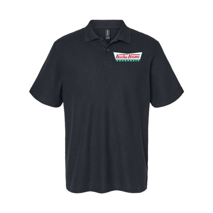 Hoochie Kreme Doughnuts Softstyle Adult Sport Polo