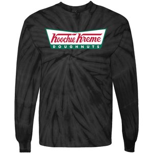 Hoochie Kreme Doughnuts Tie-Dye Long Sleeve Shirt