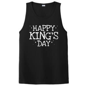 Happy King's Day Gift Funny Epiphany Cute Gift Cool Christian Tee Gift PosiCharge Competitor Tank