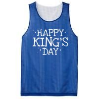 Happy King's Day Gift Funny Epiphany Cute Gift Cool Christian Tee Gift Mesh Reversible Basketball Jersey Tank