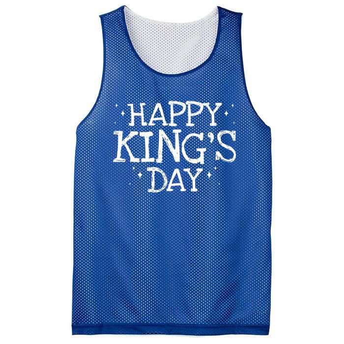 Happy King's Day Gift Funny Epiphany Cute Gift Cool Christian Tee Gift Mesh Reversible Basketball Jersey Tank