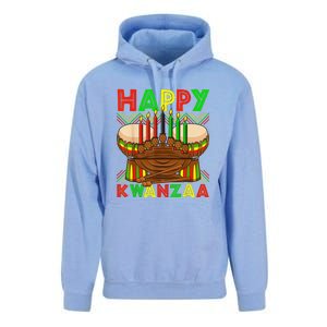 Happy Kwanzaa Drum Kinara Seven Candles Africa Celebration Unisex Surf Hoodie