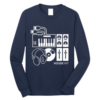 Housing Kit Electro Minimal Dj Vehicle Long Sleeve Shirt