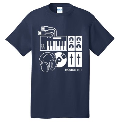 Housing Kit Electro Minimal Dj Vehicle Tall T-Shirt