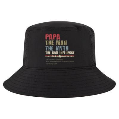 He Knows Everything If He Doesn’T Know He Make A Stuff Up Cool Comfort Performance Bucket Hat