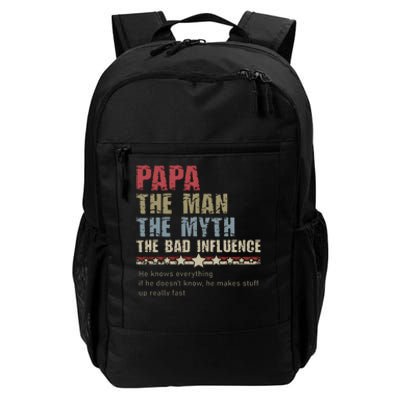 He Knows Everything If He Doesn’T Know He Make A Stuff Up Daily Commute Backpack