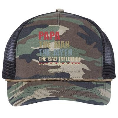 He Knows Everything If He Doesn’T Know He Make A Stuff Up Retro Rope Trucker Hat Cap