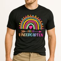 Hello Kindergarten Funny Rainbow Cooling Performance Crew T-Shirt