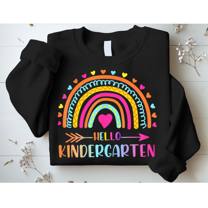 Hello Kindergarten Funny Rainbow Sweatshirt
