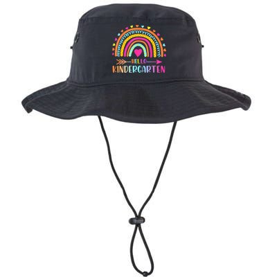Hello Kindergarten Funny Rainbow Bucket Hat