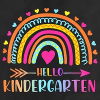 Hello Kindergarten Funny Rainbow 15oz Campfire Ceramic Mug