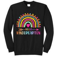 Hello Kindergarten Funny Rainbow Tall Sweatshirt
