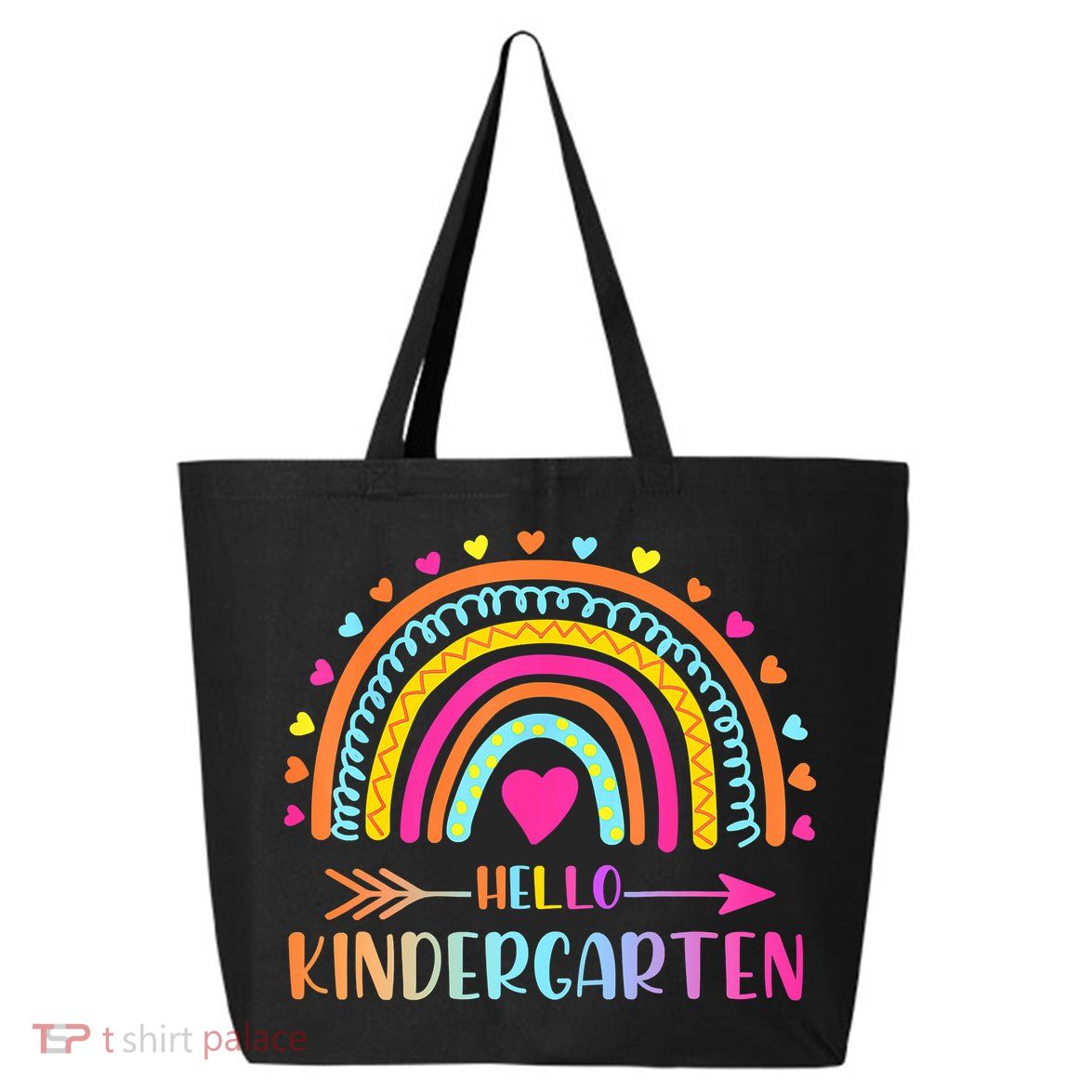 Hello Kindergarten Funny Rainbow 25L Jumbo Tote