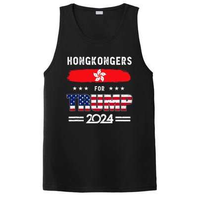 Hong Kongers For Trump 2024 Hong Kong Flag Patriotic PosiCharge Competitor Tank