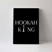 Hookah King Funny Shisha Lover Canvas