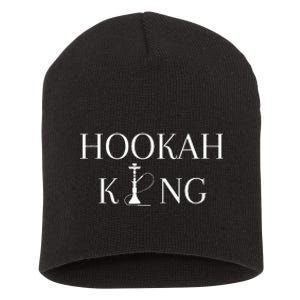 Hookah King Funny Shisha Lover Short Acrylic Beanie