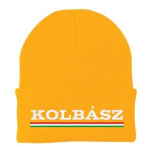 Hungarian Kolbasz Funny Hungary Traditional Food Dish Knit Cap Winter Beanie